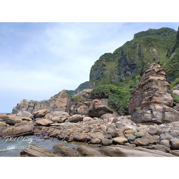 【台灣風景明信片-Taiwan Landscape Postcard】新北市瑞芳南雅奇岩濱海步道-148 mm X 105 mm